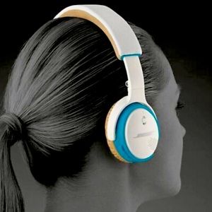 Bose SoundLink On-Ear Wireless Headphones - White/Teal